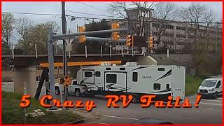 5 Crazy RV Fails! RV fail Compilation!