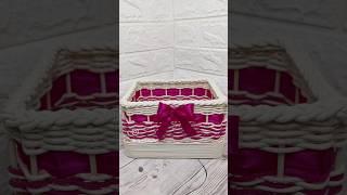 Storage Basket  #trending #viral #storage #shorts #youtubeshorts #storagesolutions #storagebag #diy