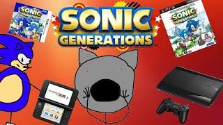 SONIC GENERATIONS-ОБЗОР ИГРЫ, ИХ ВЕРСИЙ ДЛЯ ПК,PS3 И 3DS И ИЗДАНИЙ