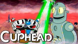 Робот доктора Каля босс Профессор - Cuphead