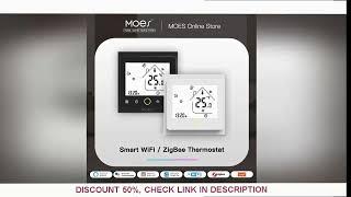 Smart WiFi Thermostat Temperature Controller Water Electric Warm Floor Heating Water Gas Boiler Work