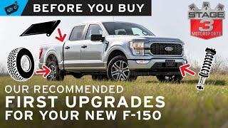 Recommended First Upgrades for Your New 2021+ F-150