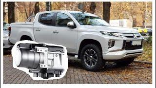 Webasto Thermo Top 5 Winter test run on Mitsubishi L200 MY19-22