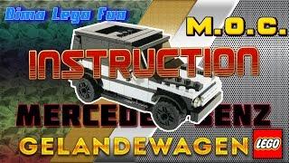 Lego MOC #61 Gelandewagen Instruction - Лего самоделка Гелендваген  Инструкция