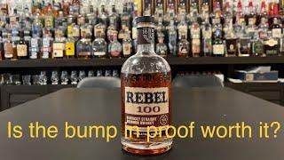 Rebel 100 Kentucky Straight Bourbon Whiskey / Uncorking