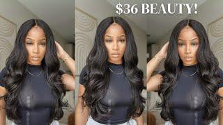 $36 BEAUTIFUL Pop On & Go Synthetic Wig | Outre Wig Review + 40k GIVEAWAY | SharronReneé