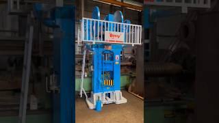 75 Ton Friction Screw Press#screwpress #machine