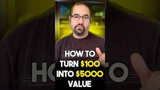 How to Turn $100 into $5000 Value #HomeUpgrade #PropertyValue #DIYMagic