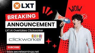 Clickworker Data Entry Jobs | Micro Tasking | LXT Acquires Clickworker | Earn Money Online