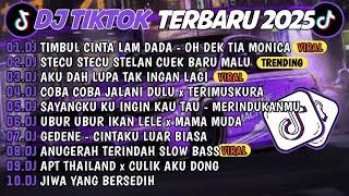 DJ TIKTOK TERBARU 2025 SLOW BASS DJ OH DEK TIA MONICA DJ STECU STECU STELAN CUEK BARU MALU
