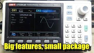 Quick Look   Uni -T UTG962E 60MHz AWG