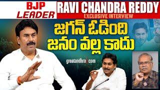 Exclusive Interview With BJP Leader Ravi Chandra Reddy | YS Jagan | greatandhra.com