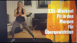 Fit in den Morgen - Workout für übergewichtige Menschen - 10 Min. - ohne Equipment, stehend