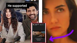 shock..Tuğba Büyüküstün supports her lover Engin Akyürek: Welcome my Ferhat #tubabüyüküstün