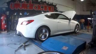 Hyundai Genesis 2.0T R Spec Baseline Stock Horsepower Dyno Run Test