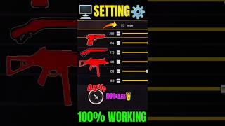 Free Fire Headshot setting 2025  Best Sensitivity Settings ️| Sensitivity + Hud Settings Free Fire