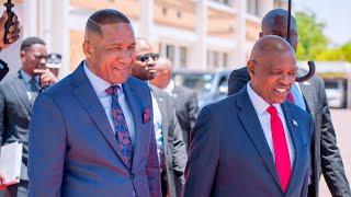 President Boko & Masisi Joint Press Conference after Handover