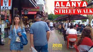 Alanya Street Walking Tour Oktober 2021! Alanya Antalya Türkei Urlaub! Türkei reisen