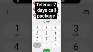 telenor call package 7 days#telenor call packages#telenor call package,