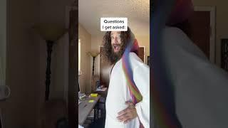 Questions I'm Asked as Gay Jesus | #shorts #tiktoktrend #jegaysus