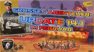 So wird Update 14.1 ️ im Februar in World of Warships