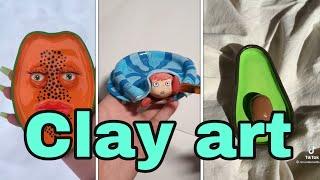 Clay art 🪴🪵|Tube tok