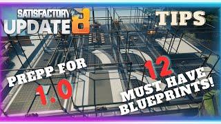 Quality of Life BLUEPRINT to make 1.0 EASIER | Tips and Tricks | Satisfactory 1.0