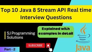 Java 8 coding interview questions - Employee Management System | Real time Interview Questions #java