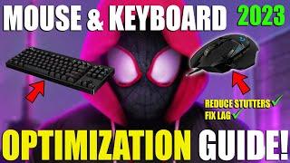 Mouse and Keyboard Optimization Guide 2023 - Reduce Input Lag & Fix Stutters(Fortnite & COD Warzone)