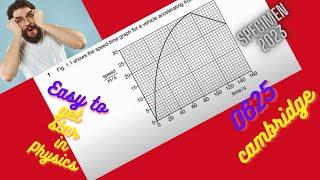 IGCSE Physics Paper 4 - Specimen 2023 - 0625/4/sp/23 Q1 SOLVED