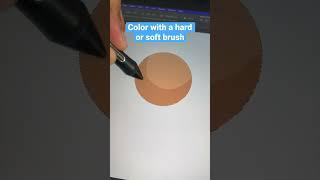 Do This To Render Skin Tones !  ( Digital Art ) #art #digitalart #shorts
