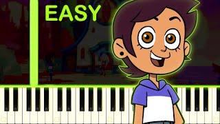 Ending Credits Theme | The Owl House - EASY Piano Tutorial