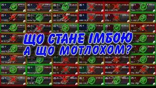 ЩО СТАНЕ ІМБОЮ, А ЩО МОТЛОХОМ ПІСЛЯ РЕБАЛАНСУ В ОНОВЛЕННІ 11.3? / WoT Blitz Українською