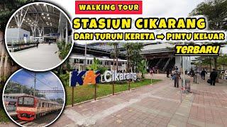 STASIUN CIKARANG MALAM HARI