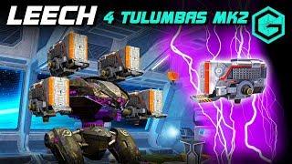 War Robots LEECH 4 TULUMBAS MK4 Champions League! ЛИЧ ТУЛУМБАСНИК! Поддержка 500 метров!