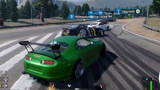 CarX Drift Racing Online PS4 - 7 Man Tandems w/ BEST Wanderer L30 Ultimate Drift Setup (MK4 Supra)