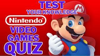 10 QUESTIONS EVERY NINTENDO FAN SHOULD ANSWER! VIDEO GAME QUIZ WORLD!