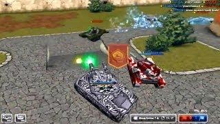 Лялька, хоретвинс и звание :) Tanki Online - Obtaining rank on Hornet & Twins / battle tank games