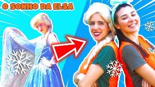 O SONHO DA ELSA DO FROZEN DE VIRAR TAUALEGRE