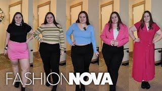 Fashion Nova Plus Size Try On Haul | Size 18 / 20 Tops