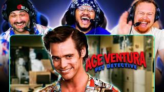 ACE VENTURA: PET DETECTIVE (1994) IS HILARIOUS!! MOVIE REACTION!! First Time Watching | Jim Carrey