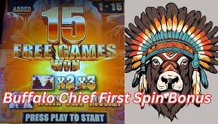 Buffalo Chief First Spin Bonus