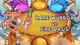 RARE WUBBOX on FIRE OASIS! (Animated) (What-if)