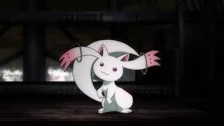 homura explains witches to new universe kyubey like a FOOL.mp4