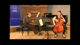 L.V Beethoven cello and piano sonata No4 C major. Cello Gayane Khachatryan