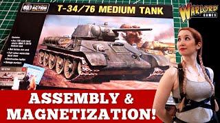 T-34/76 Soviet Tank Assembly & Magnetization for Bolt Action