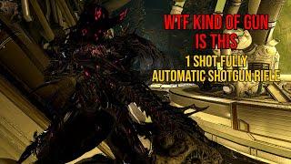 Fully Automatic Rifle Shotgun.. what is this gun even (Warframe): Epic Disruption Weapons No. 10