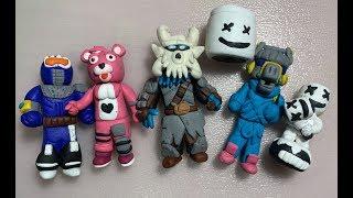 Фортнайт лепим фигурки FORTNITE Ragnarok Polymer Clay Tutorial