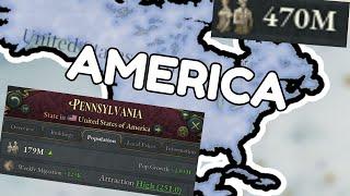 Making everyone move to america with immigration in victoria 3