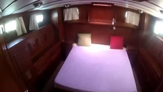 1989 Mariner 35 - Interior Walkthrough - www.theboatbrokerage.com.au